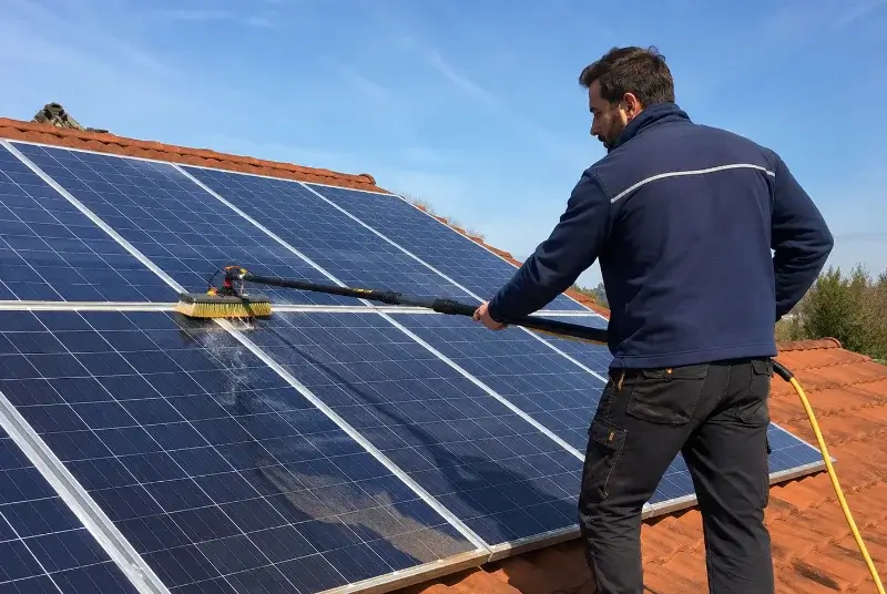 Nettoyage et entretien de panneaux solaires à Puy-de-Serre