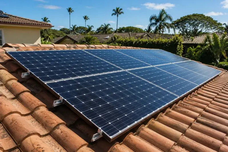 Installation de panneaux solaires à Puy-de-Serre